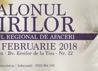 Targ de nunta: Salonul Mirilor / 23-25 Februarie, Centrul regional de afaceri, Timisoara Salonul Mirilor