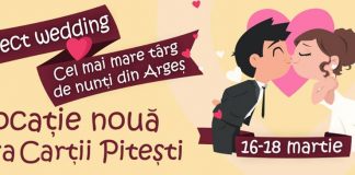Targ de nunta: Perfect Wedding / 16-18 Martie, Casa Cartii, Pitesti
