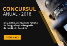 Concursul anual de fotografie și videografie de nuntă din România, ediția 2018