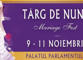 Targ de nunta: Mariage Fest / 9-11 Noiembrie, Palatul Parlamentului, Bucuresti Mariage Fest