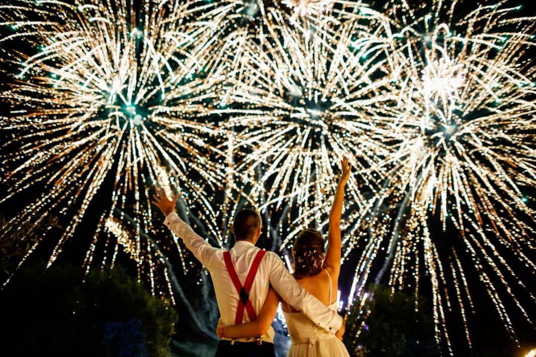 Artificii la nunta - tot ce trebuie sa stii