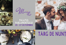Ce puteți găsi la cel mai important târg de nunți de la Palatul Parlamentului Mariage Fest - toamna 2019