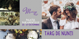 Ce puteți găsi la cel mai important târg de nunți de la Palatul Parlamentului Mariage Fest - toamna 2019