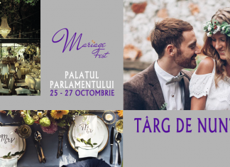 Ce puteți găsi la cel mai important târg de nunți de la Palatul Parlamentului Mariage Fest - toamna 2019