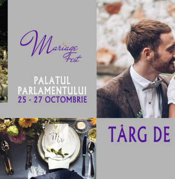 Ce puteți găsi la cel mai important târg de nunți de la Palatul Parlamentului Mariage Fest - toamna 2019