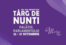 Targ de nunta: Mariage Fest / 25-27 Octombrie, Palatul Parlamentului, Bucuresti Targ de nunti Mariage Fest - Octombrie 2020