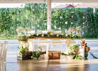 Nunta în aer liber: aranjamente florale și de decor Nunta în aer liber: aranjamente florale și de decor