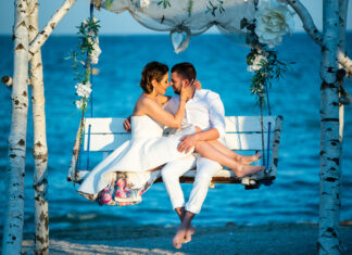 Coafuri pentru o nuntă la malul mării. Ce să alegi