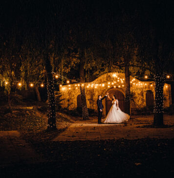 Cum să folosești ghirlande de luminițe pentru nuntă
