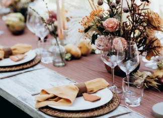 Cele mai fresh tendințe pentru decorarea meselor de nuntă!