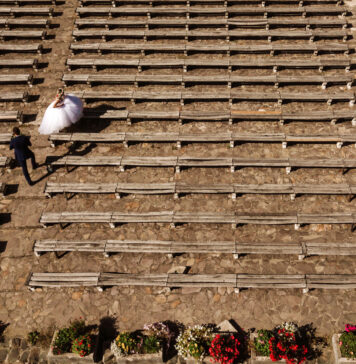 Totul despre fotografia cu drona în cadrul nunților